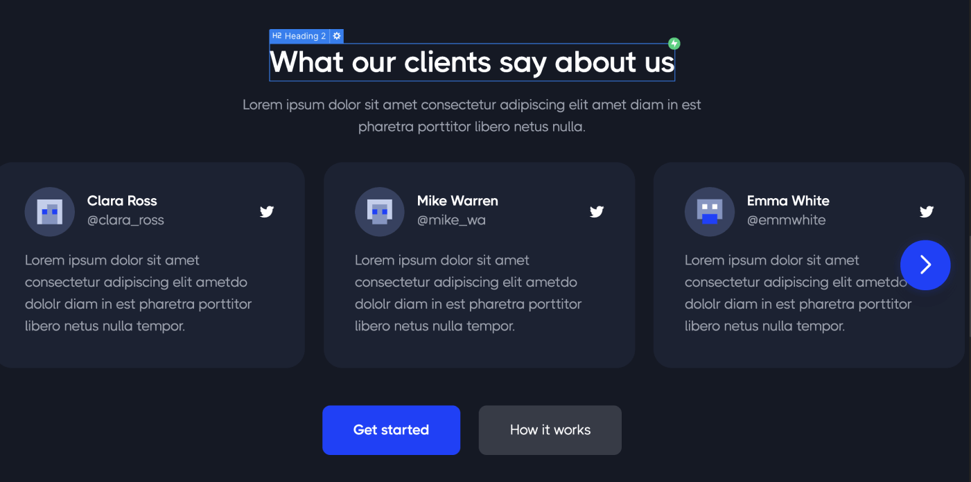 Static Content - DeFi X Webflow Template